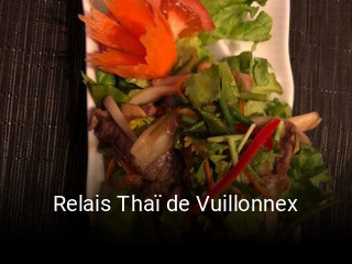 Jetzt bei Relais Thaï de Vuillonnex einen Tisch reservieren