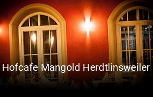 Hofcafe Mangold Herdtlinsweiler tisch buchen