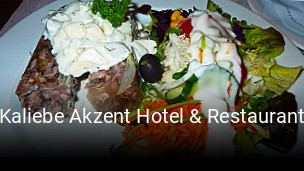 Jetzt bei Kaliebe Akzent Hotel & Restaurant einen Tisch reservieren