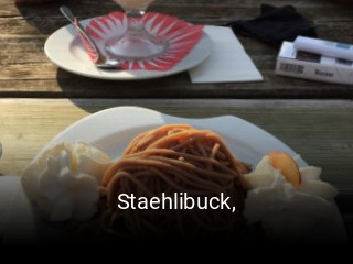 Staehlibuck, reservieren