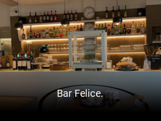 Bar Felice. tisch reservieren