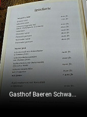 Gasthof Baeren Schwarzenegg reservieren