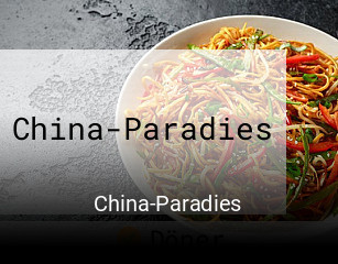 China-Paradies tisch buchen