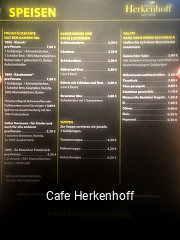 Cafe Herkenhoff tisch reservieren