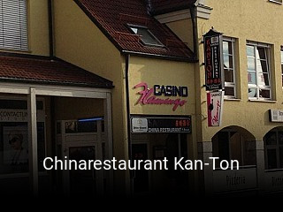 Jetzt bei Chinarestaurant Kan-Ton einen Tisch reservieren