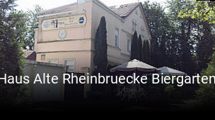 Jetzt bei Haus Alte Rheinbruecke Biergarten einen Tisch reservieren