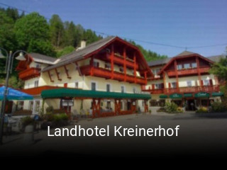 Landhotel Kreinerhof reservieren