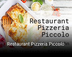 Restaurant Pizzeria Piccolo tisch reservieren
