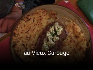 Jetzt bei au Vieux Carouge einen Tisch reservieren