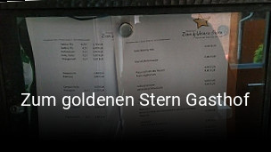 Zum goldenen Stern Gasthof online reservieren