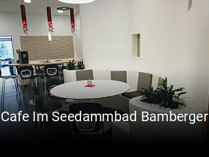 Cafe Im Seedammbad Bamberger tisch reservieren