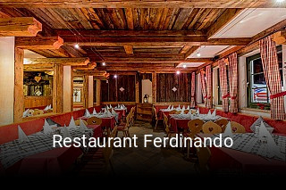 Restaurant Ferdinando tisch buchen