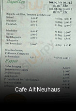 Cafe Alt Neuhaus online reservieren