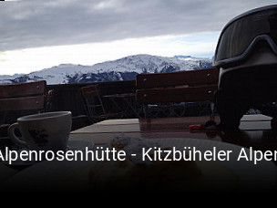 Jetzt bei Alpenrosenhütte - Kitzbüheler Alpen einen Tisch reservieren