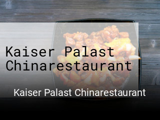 Kaiser Palast Chinarestaurant online reservieren