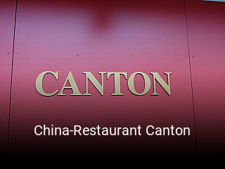 China-Restaurant Canton tisch buchen