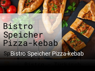 Bistro Speicher Pizza-kebab tisch reservieren