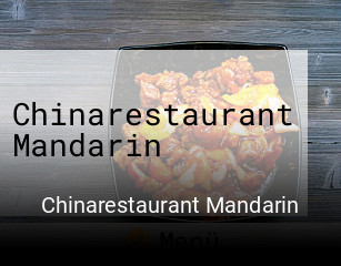 Chinarestaurant Mandarin tisch buchen