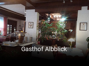 Jetzt bei Gasthof Albblick einen Tisch reservieren