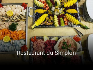 Restaurant du Simplon tisch reservieren