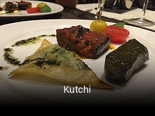 Kutchi tisch reservieren