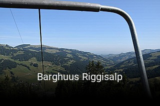 Barghuus Riggisalp tisch reservieren