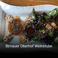 Birnauer Oberhof Weinstube tisch buchen