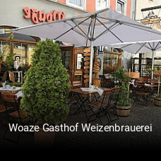 Woaze Gasthof Weizenbrauerei tisch reservieren