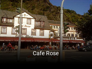 Jetzt bei Cafe Rose einen Tisch reservieren