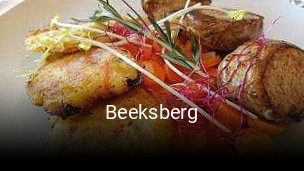 Jetzt bei Beeksberg einen Tisch reservieren