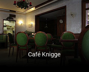 Café Knigge tisch buchen