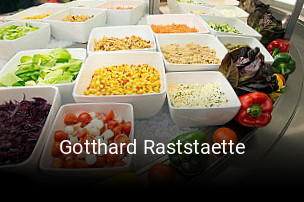 Gotthard Raststaette tisch reservieren