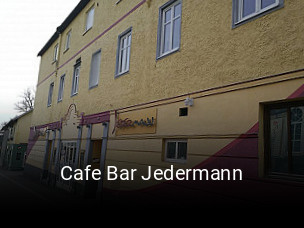 Cafe Bar Jedermann tisch reservieren
