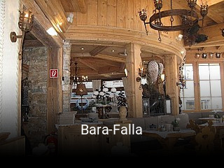 Bara-Falla tisch buchen