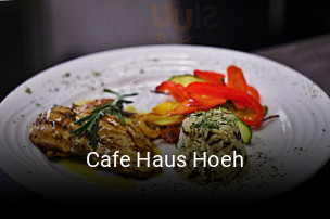 Cafe Haus Hoeh tisch buchen