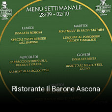 Jetzt bei Ristorante Il Barone Ascona einen Tisch reservieren