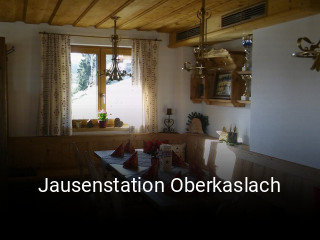 Jausenstation Oberkaslach online reservieren