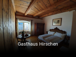 Gasthaus Hirschen tisch buchen