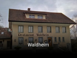 Waldheim tisch reservieren