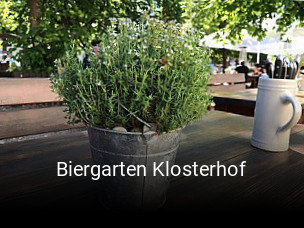 Biergarten Klosterhof online reservieren