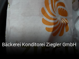 Jetzt bei Bäckerei Konditorei Ziegler GmbH einen Tisch reservieren