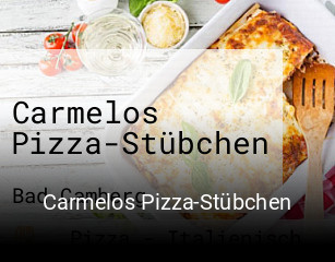 Carmelos Pizza-Stübchen online reservieren