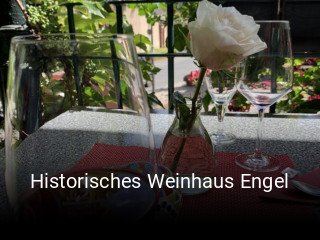 Historisches Weinhaus Engel online reservieren