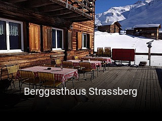 Berggasthaus Strassberg tisch buchen