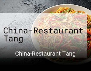 Jetzt bei China-Restaurant Tang einen Tisch reservieren