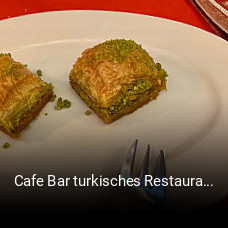 Cafe Bar turkisches Restaurant Ercosman tisch buchen