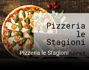 Jetzt bei Pizzeria le Stagioni einen Tisch reservieren