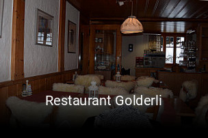 Restaurant Golderli tisch buchen