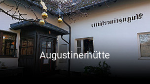 Augustinerhütte tisch reservieren