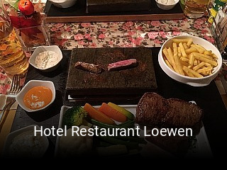 Jetzt bei Hotel Restaurant Loewen einen Tisch reservieren
